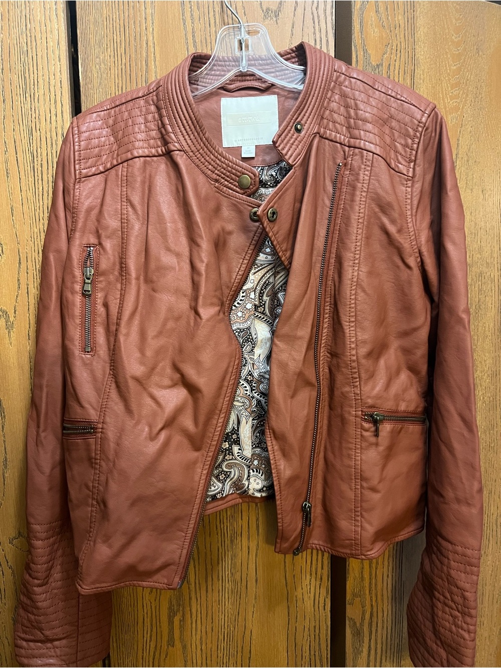 Anthropologie Ett:Twa Moto Jacket